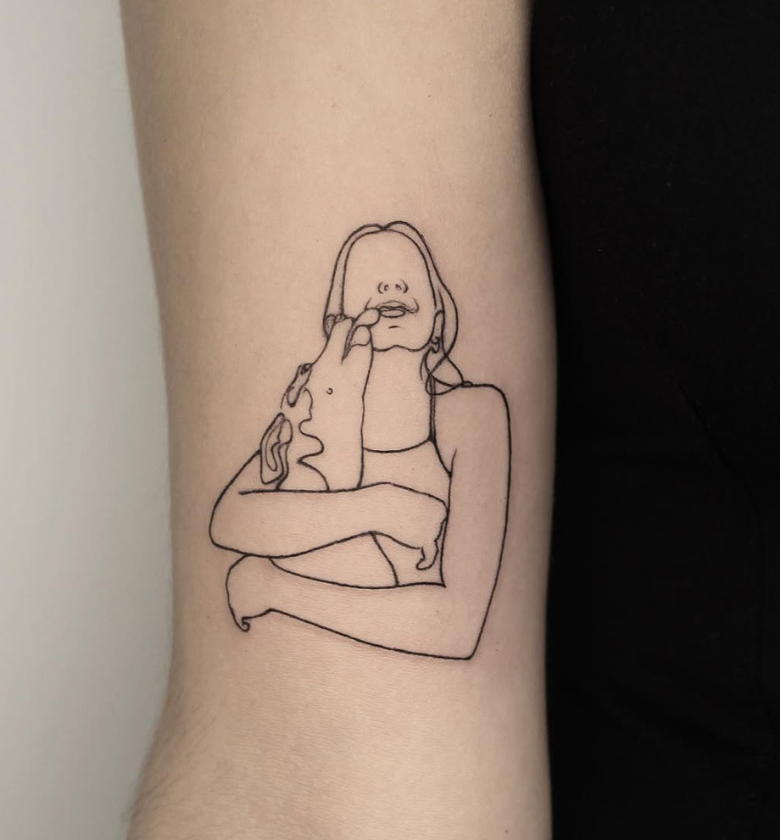 clio-gadea-lost-innocence-tattoo-linea-fina-perrete lost-innocence-tattoo-diseños-personalizados-clio-gadea